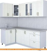 Кухня Интерлиния Мила Крафт 1.2x2.2 (дуб полярный) картинка