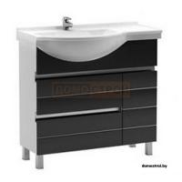 Тумба Aquanet Доминика 90 L Черный картинка