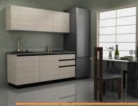 Кухня ЗОВ Саки прямая 1.8 м (дуб гладстоун гор) картинка