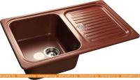 Кухонная мойка GranFest GF-S780L (красный марс) картинка