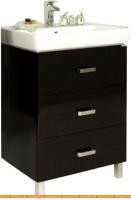 Тумба Акватон Америна 70 м под умывальник Тигода 70 (чёрный) картинка