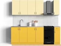 Кухня Сивирин-Компани Клео колор 1,9 (желтый\лимонный) картинка