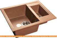Кухонная мойка GranFest GF-Q610K (терракот) картинка