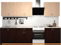 Кухня S-Company Клео лайт 2.4 (венге/дуб молочный) картинка