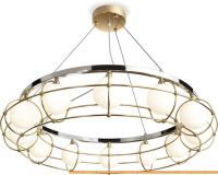 Подвесная люстра Maytoni Carcass MOD312PL-12GCH картинка