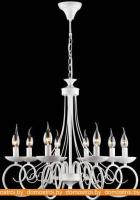 Подвесная люстра Евросвет 22404/8 белый с золотом картинка