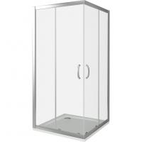 Душевой уголок GoodDoor INFINITY CR-80-C-CH 80x80 стекла прозрачные (без поддона) картинка