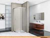 Душевой уголок Cezares PRATICO-R-1 90x90 (прозрачное стекло) картинка