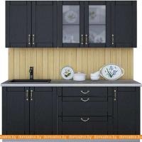 Кухня Интерлиния Мила Крафт 2.0Б (дуб английский) картинка