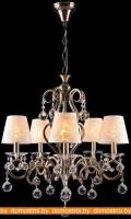 Подвесная люстра Евросвет 1448/5 античная бронза картинка