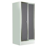 Душевая дверь Deante Flex KTL 422D 80x185 графитовое стекло картинка