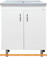 Тумба под умывальник Misty Калипсо 70 (напольная, белый) картинка