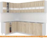 Кухня Кортекс-мебель Корнелия Экстра 1.5x2.7 без столешницы (дуб сонома) картинка