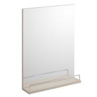 Зеркало Cersanit Smart с полкой белый картинка