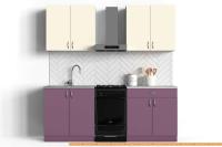 Кухня S-Company Клео колор 1.6 (виола/ваниль) картинка