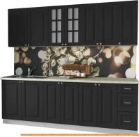 Кухня Интерлиния Мила Деко 2.3 А (пепел/опал светлый) картинка