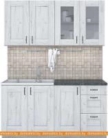 Кухня Интерлиния Мила Хольц 16 (дуб белый) картинка