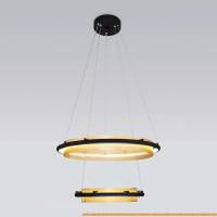 Подвесная люстра Евросвет 90241/2 (черный/золото) картинка