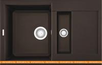 Кухонная мойка Elleci Easy 325 Espresso 78 картинка