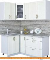 Кухня Интерлиния Мила Крафт 1.2x1.7 (дуб полярный) картинка