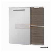 Шкаф Ювента София new СнШН 3-75 серо-коричневый картинка