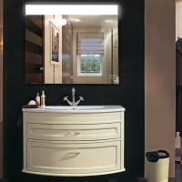 Зеркало c LED подсветкой Континент Bianco LED 91,5x68,5 картинка