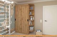 Шкаф-купе ЭлиГард Лагуна ШЛ-02.П.0 (дуб натуральный) картинка