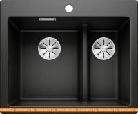 Кухонная мойка Blanco Pleon 6 Split 525955 (черный) картинка