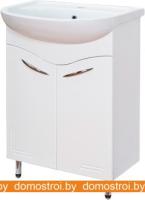 Тумба под умывальник Onika Лада 60.11 (белый) 106002 картинка