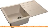 Кухонная мойка GranFest Quadro GF-Q780L (бежевый) картинка