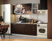 Кухня МК Стиль Контемп ЭКМ Принт Виола Нео 1.8 м (венге/сахара) картинка