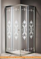 Душевой уголок Cezares Giubileo-A-2-100-Scorrevole-CP-Br картинка