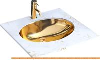 Умывальник Rea Nel (золотистый) картинка