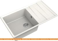 Кухонная мойка GranFest GF-LV-860L (белый) картинка