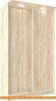 Шкаф-купе Глазов Домашний 1350 ЛДСП (дуб сонома) картинка