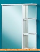 Шкаф с зеркалом Акваль Эмили 55 AL.04.55.55.L картинка