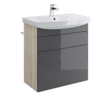 Тумба Cersanit Smart 70 серая картинка