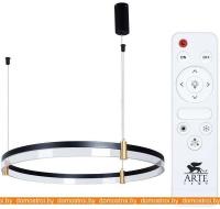 Подвесная люстра Arte Lamp Mercury A2184SP-1BK картинка