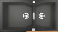 Кухонная мойка Grohe K700 100-C 90/50 2.0 31658AT0 (серый гранит) картинка