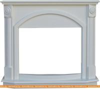 Портал для камина Smolcom Lagos FS25 (бьянко белый) картинка