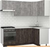 Кухня S-Company Клео крафт 1.2x2.1 правая (ателье темное/ателье светлое) картинка