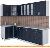 Кухня Интерлиния Мила Крафт 1.2x2.9 (дуб королевский) картинка