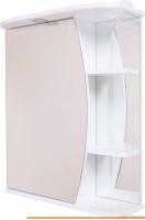 Шкаф с зеркалом Onika Луна 60.01 левый (белый) 206013 картинка