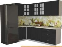 Кухня Интерлиния Мила Деко 1.2x2.5 (пепел/опал светлый) картинка