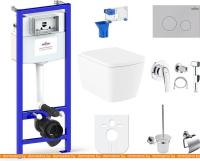 Унитаз Lavinia Boho Relfix Aveo Rimless 10 в 1 98010187 (матовый пластик) картинка