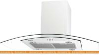 Вытяжка MAUNFELD Ancona PlusA Isla 90 (белый/прозрачное стекло) картинка