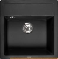 Кухонная мойка ZorG Como 51 (черный опал) картинка