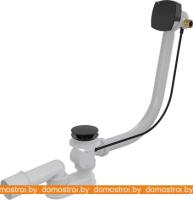 Сифон с переливом Alcaplast A564Black картинка