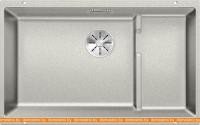 Кухонная мойка Blanco Subline 700-U Level (жемчужный, корзинчатый Кран) картинка