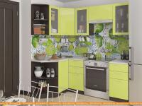 Кухня Vivat Mebel Валерия-М-04 (лайм глянец) картинка